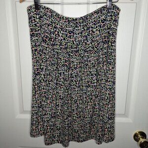 George Skirt with multicolored key print size XL